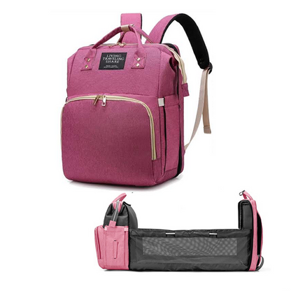 2 in 1 Bed & Bag - Pink