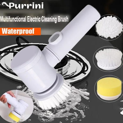 Handheld Electric Cleaning Brush (5 In 1 Magic Brush) - Water Proof