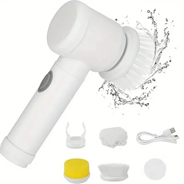 Handheld Electric Cleaning Brush (5 In 1 Magic Brush) - Water Proof