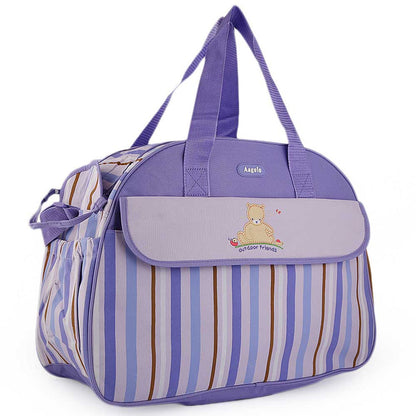 D-Shape Diaper Bag - Stripes