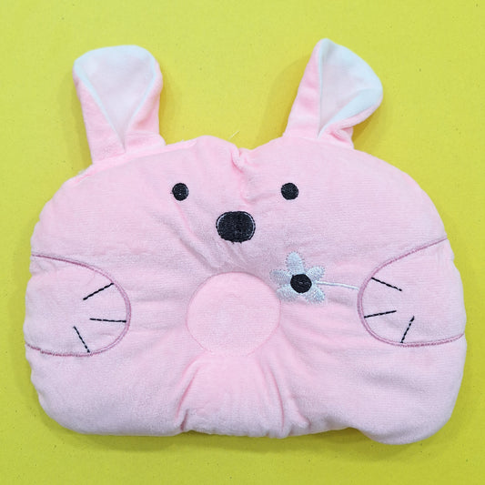 Bear Pillow For Baby - Pink