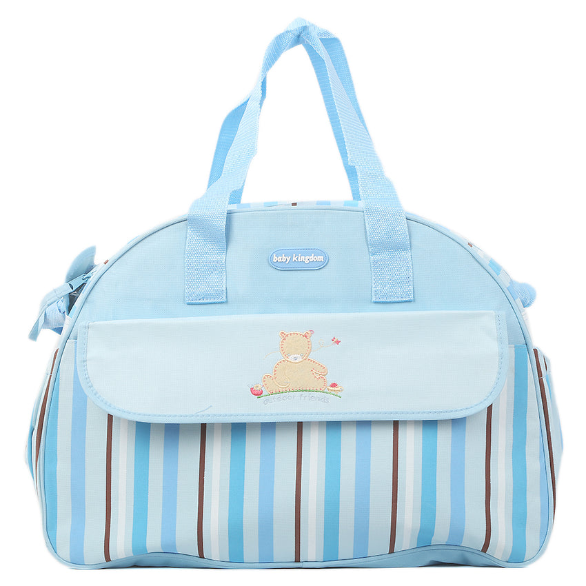 D-Shape Diaper Bag - Stripes